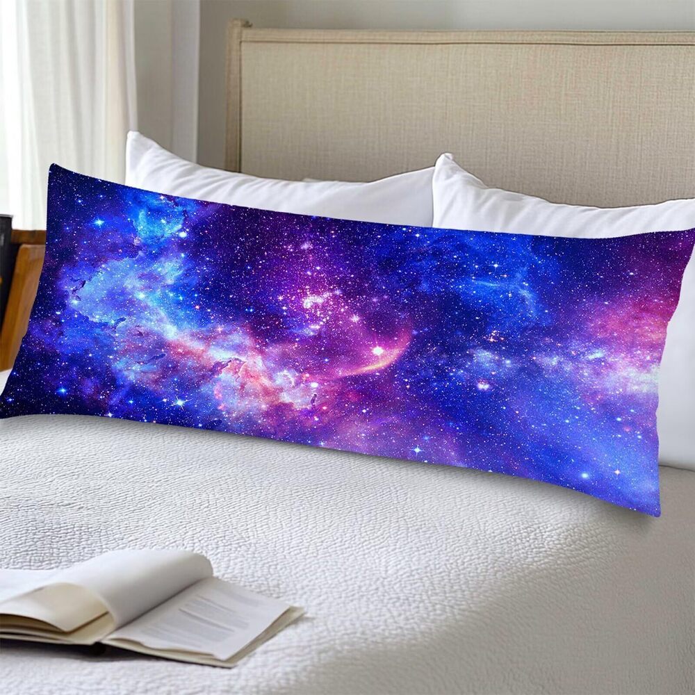 1022 Galaxy Body Pillow Cover 20x54 Long Pillow Case Rectangle Pillowcase